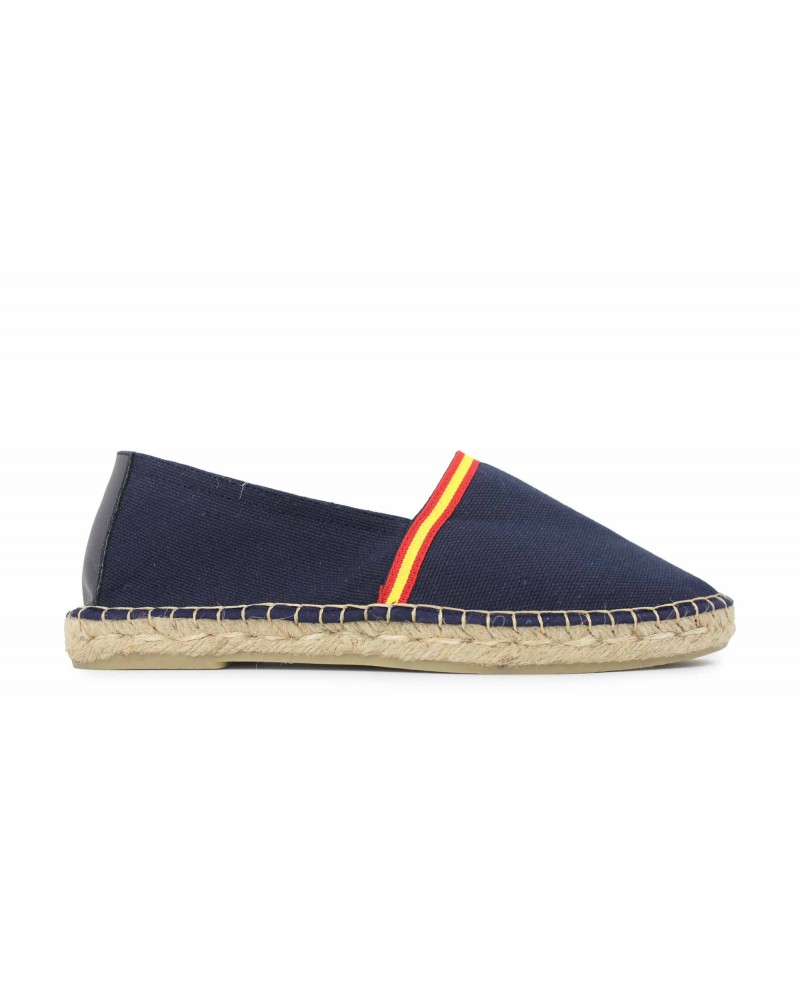Espadrille in Navy with Flag - SARRE
