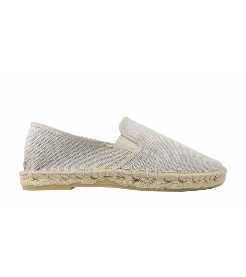 ALPARGATA CON ELÁSTICOS EN LONA