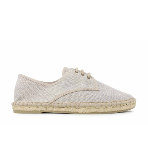 ESPADRILLE À LACETS EN TOILE