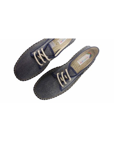 ALPARGATA DE CORDONES EN LONA