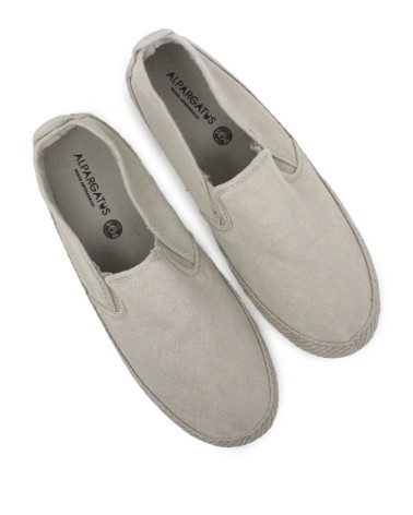 ZAPATILLA SIN CORDONES EN LONA LAVADA – ALPARGATUS