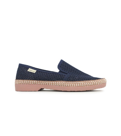 SLIP-ON SNEAKER IN MESH CANVAS MAN