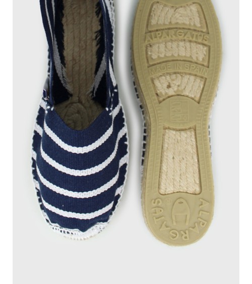 ALPARGATA CLÁSICA RAYAS MARINERAS