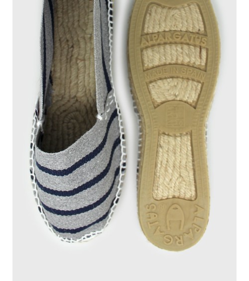 ALPARGATA CLÁSICA RAYAS MARINERAS