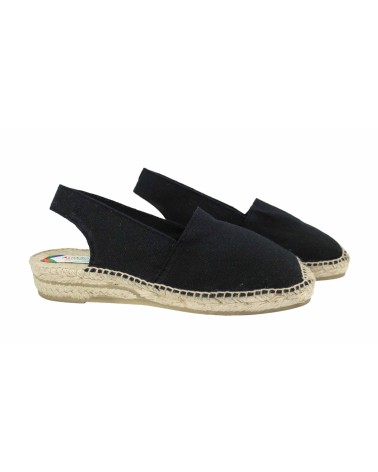 PLAIN BACKLESS ESPADRILLE