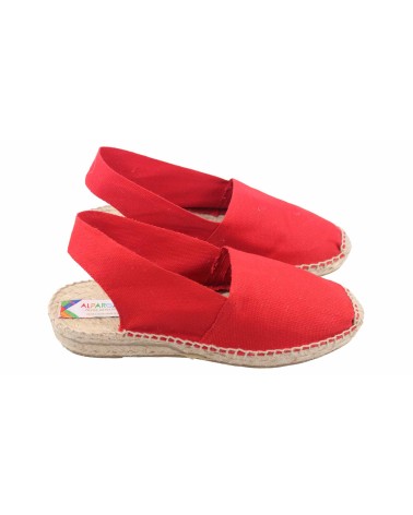PLAIN BACKLESS ESPADRILLE