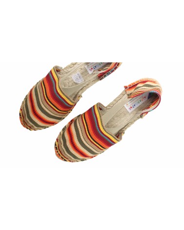 ALPARGATA COM ELÁSTICOS EM LONA