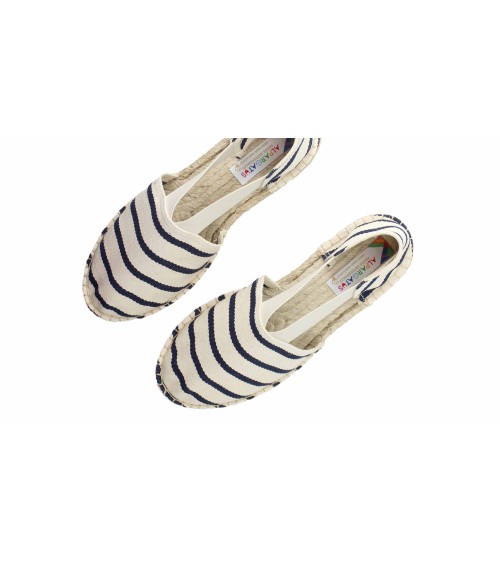 ALPARGATA COM ELÁSTICOS EM LONA