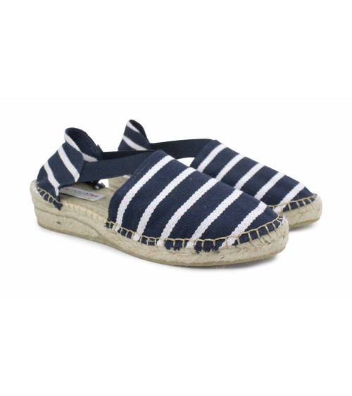 ALPARGATA COM ELÁSTICOS EM LONA