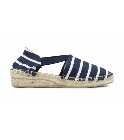 ALPARGATA CON ELÁSTICOS EN LONA