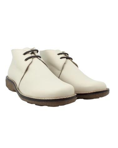 BOTÍN DE PIEL CON BORREGO