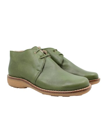 LEATHER BOOT WITH SHEARLING