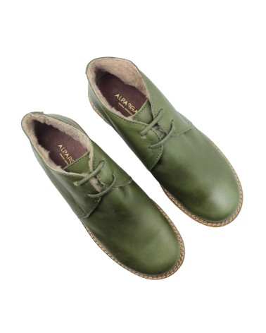 BOTTINE EN CUIR AVEC DOUBLURE MOUTON