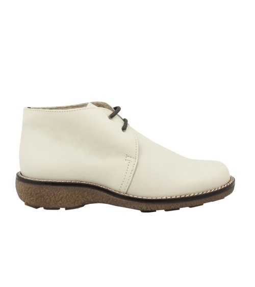 BOTÍN DE PIEL CON BORREGO