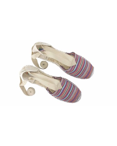 STRIPED FLAT VALENCIANA CHILDREN