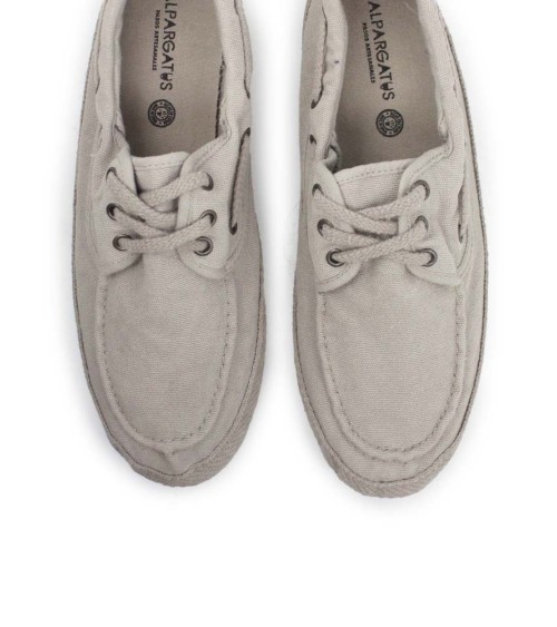 WASHED CANVAS NAUTICAL SHOE – ALPARGATUS 