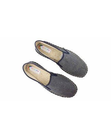 ESPADRILLE WITH ELASTICS IN CANVAS