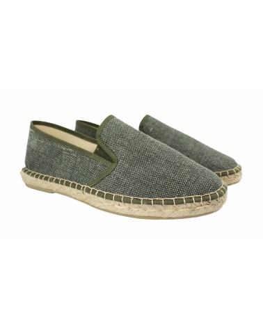 ESPADRILLE AVEC ÉLASTIQUES EN TOILE