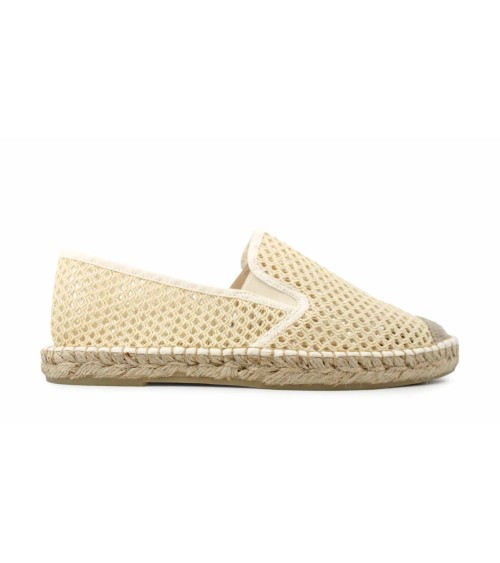 ESPADRILLE AVEC ÉLASTIQUES EN TOILE À MESH