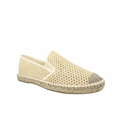 ESPADRILLE AVEC ÉLASTIQUES EN TOILE À MESH