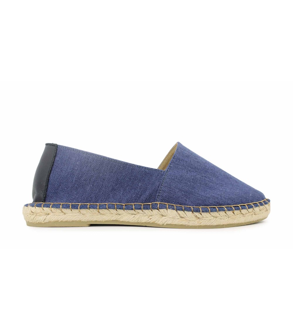 ESPADRILLE FERMÉE EN TOILE JEAN