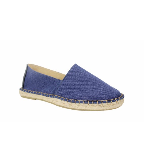 ESPADRILLE FERMÉE EN TOILE JEAN