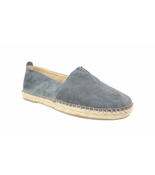 ESPADRILLE WITH ELASTIC IN SUEDE