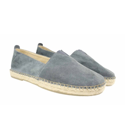 ESPADRILLE WITH ELASTIC IN SUEDE