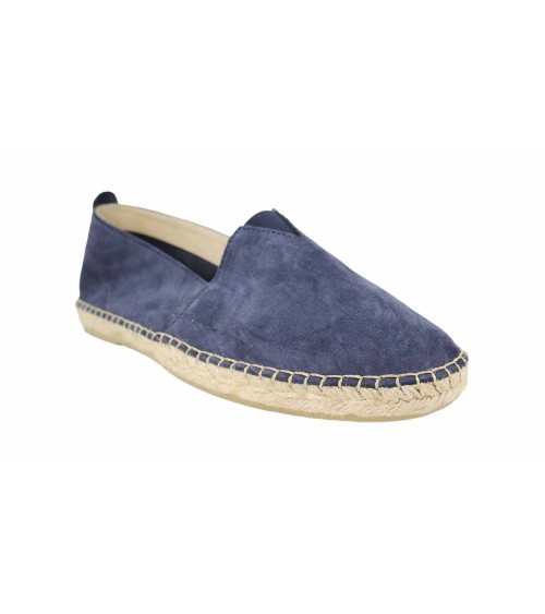 ESPADRILLE AVEC ÉLASTIQUE EN CUIR SUÉDÉ