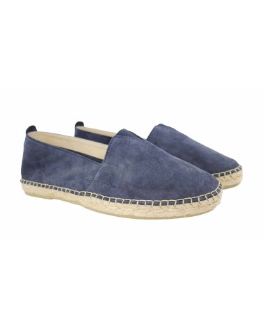 ESPADRILLE AVEC ÉLASTIQUE EN CUIR SUÉDÉ