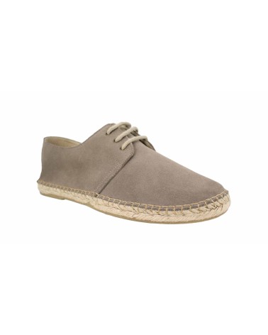 LACE-UP ESPADRILLE IN SUEDE