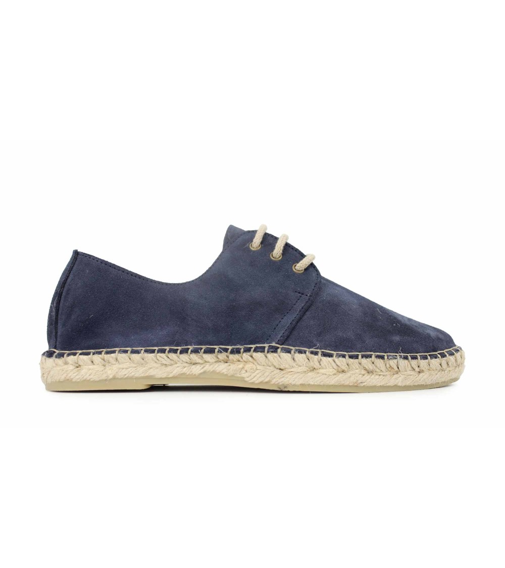 LACE-UP ESPADRILLE IN SUEDE
