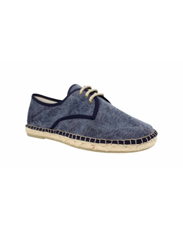 ESPADRILLE À LACETS EN TOILE