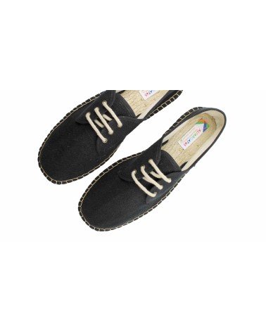 ESPADRILLE À LACETS EN TOILE RECYCLÉE