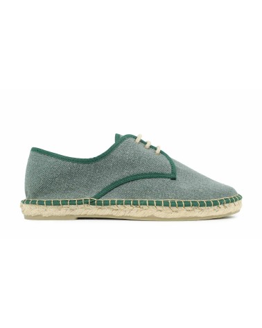 ESPADRILLE À LACETS EN TOILE RECYCLÉE