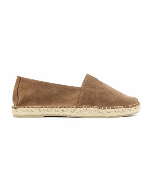 ESPADRILLE FERMÉE EN CUIR SUÉDÉ