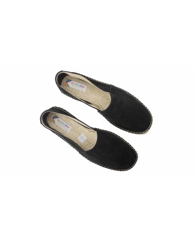 CLOSED ESPADRILLE IN SUEDE