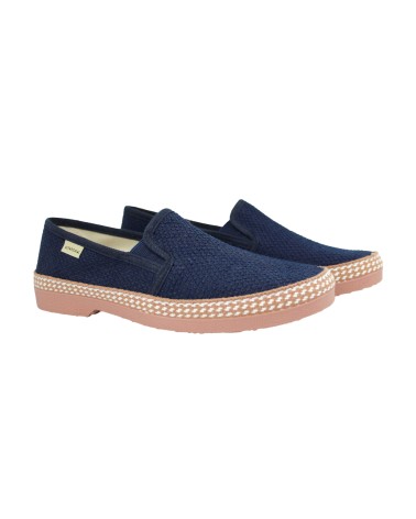 SLIP-ON SNEAKER IN BRAIDED CANVAS