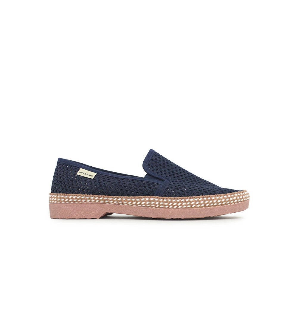 SLIP-ON SNEAKER IN MESH CANVAS MAN