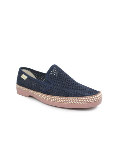 BASKETS SANS LACETS EN TOILE MAILLÉE HOMME