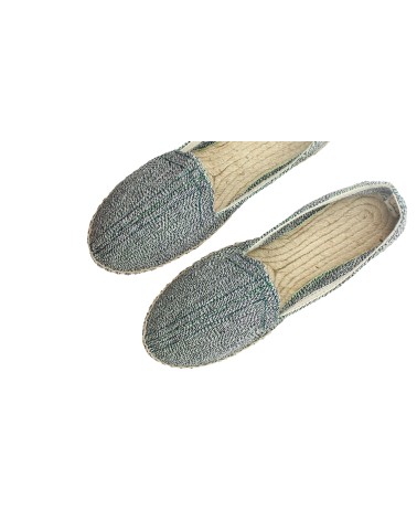 ESPADRILLE À CHEVRONS MARBRE 