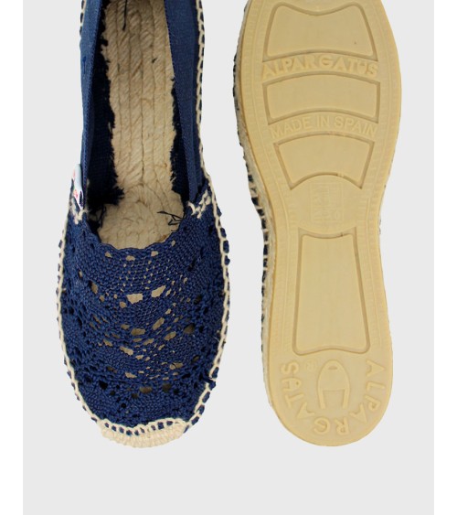 ESPADRILLE CLASSIQUE EN CROCHET