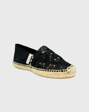 ESPADRILLE CLASSIQUE EN CROCHET