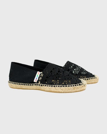 ESPADRILLE CLASSIQUE EN CROCHET
