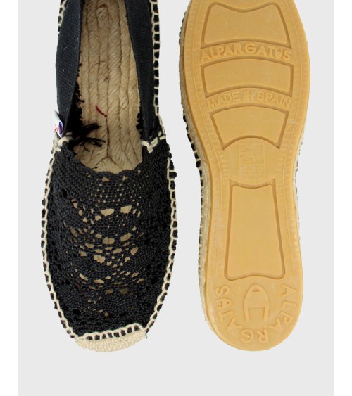 ESPADRILLE CLASSIQUE EN CROCHET