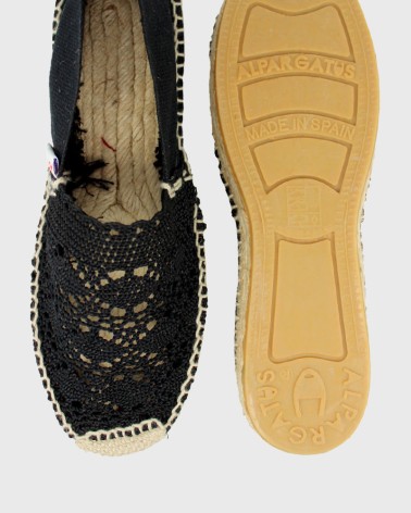 ESPADRILLE CLASSIQUE EN CROCHET