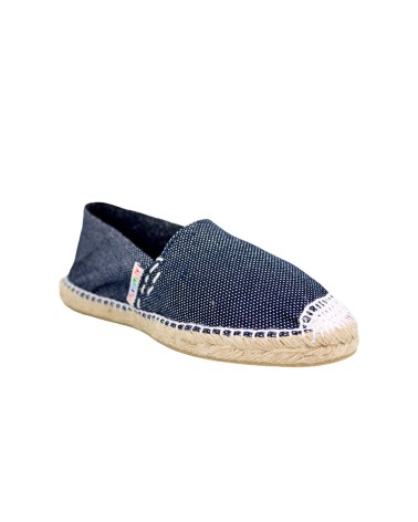 CLASSIC SILVER CANVAS ESPADRILLE