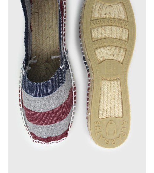 CLASSIC WIDE STRIPED ESPADRILLE