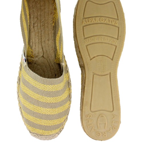 ALPARGATA RAYAS ORO 2017