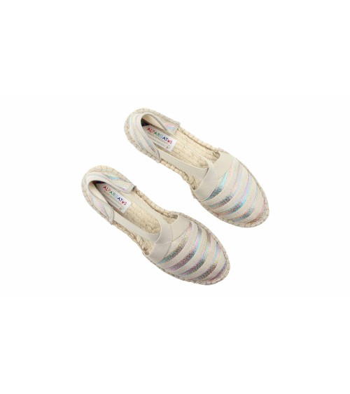 ESPADRILLE VALENCIANA AVEC ÉLASTIQUE